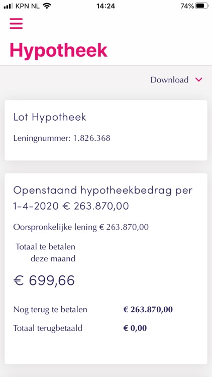 Lot Hypotheken screenshot-3