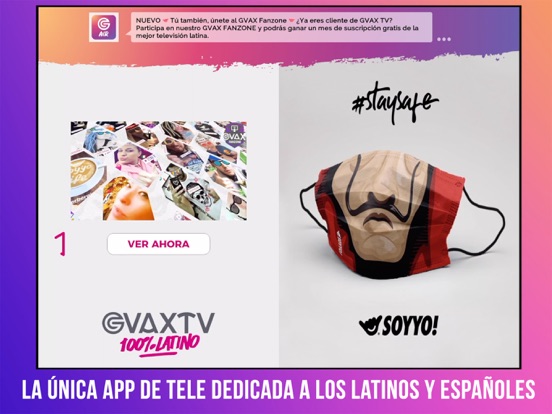 Screenshot #4 pour GVAX TV Air - 100% Latino