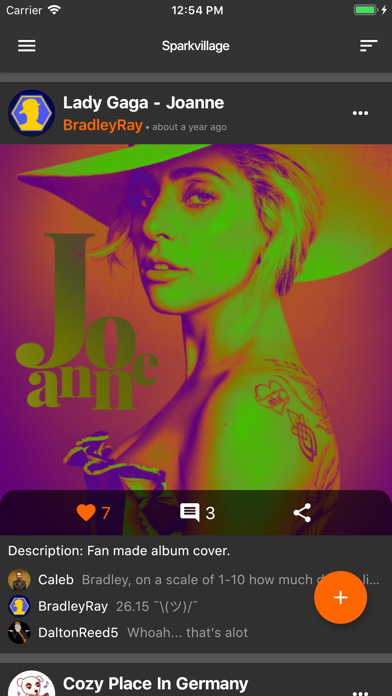 Screenshot #3 pour Sparkvillage- Artist Community