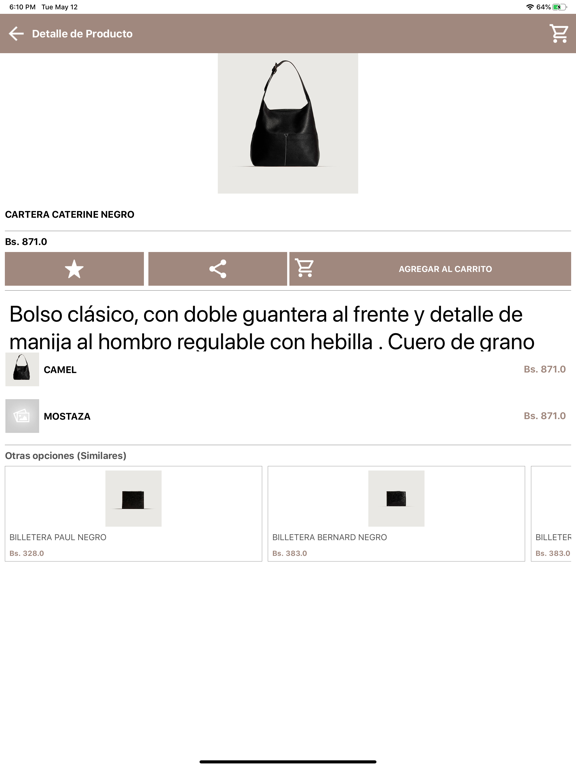 PRUNE BOLIVIA iPad screenshot 4 - Shopping app