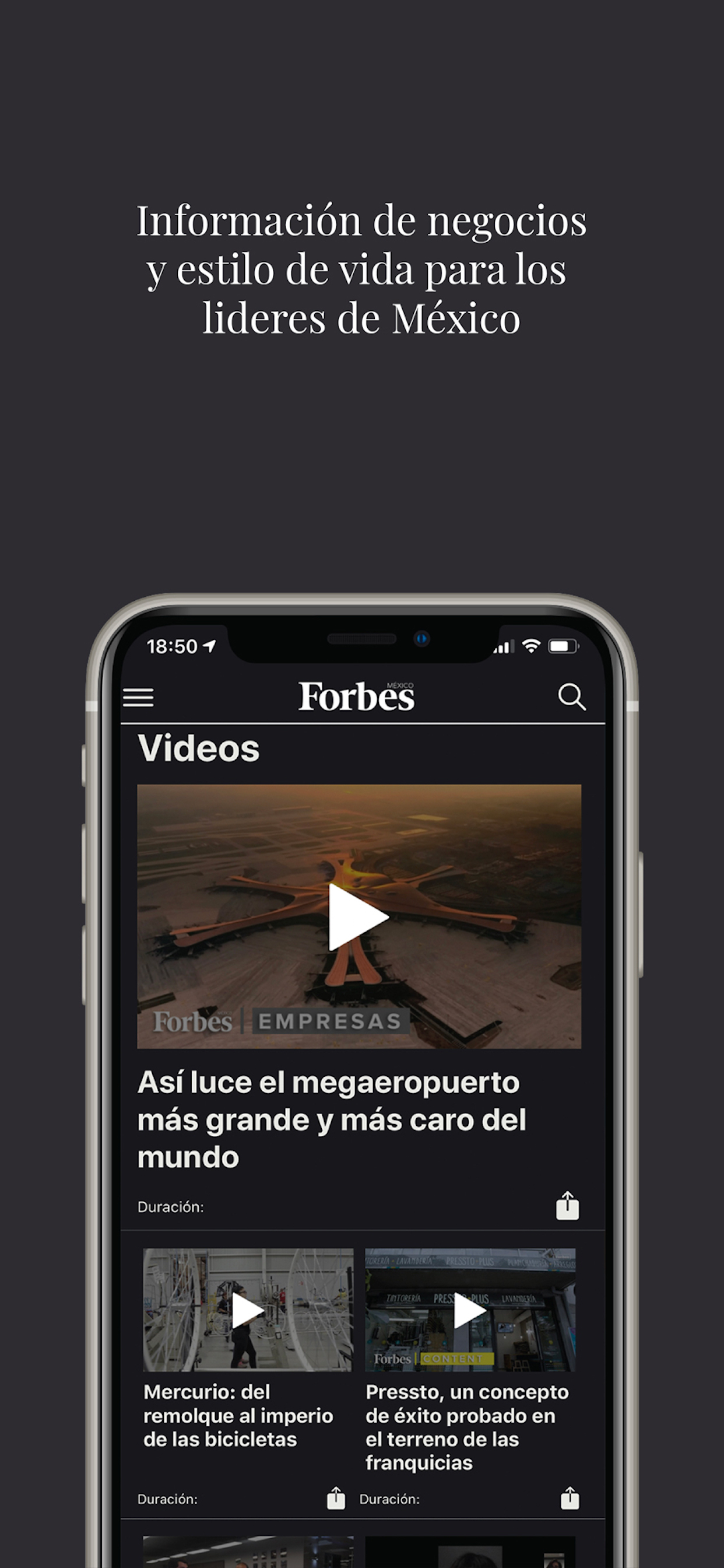 Forbes México screenshot 3