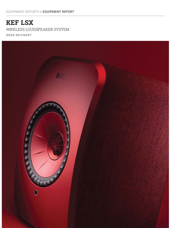 Stereophile iPad screenshot 7 - Lifestyle app