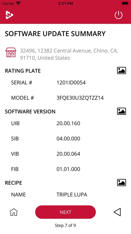 Frymaster Software Update