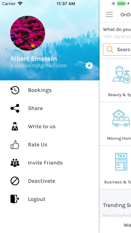 OnDemand Services App