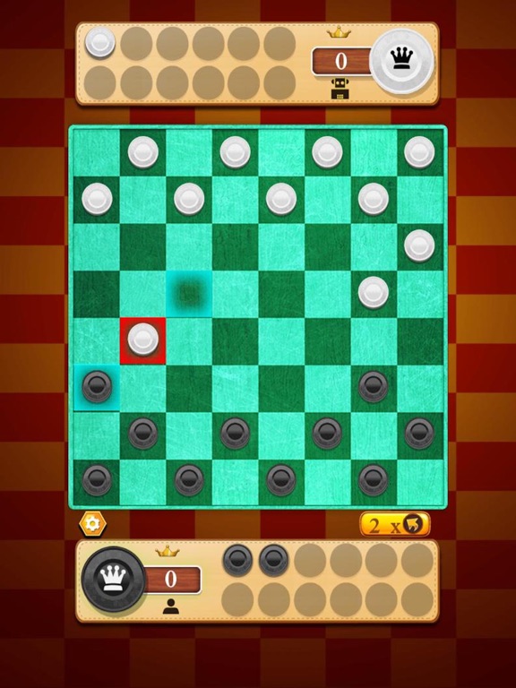 Checkers Play & Learn iPad screenshot