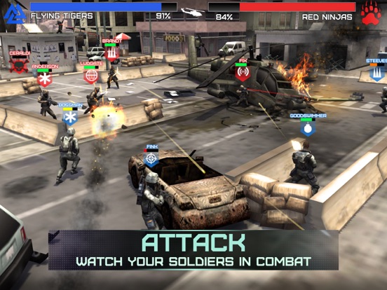 Rivals at War iPad app afbeelding 1