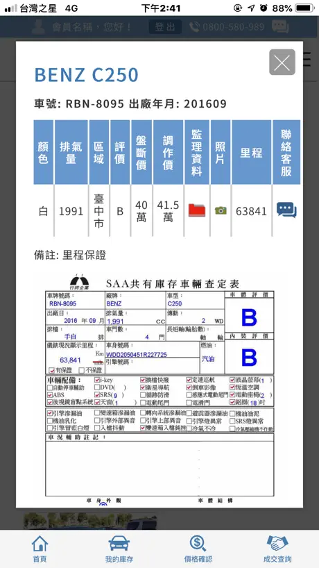 SAA共有庫存