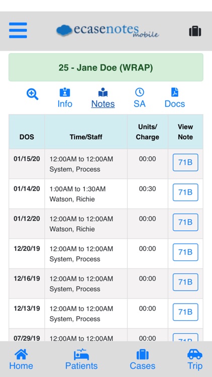 eCaseNotes Mobile screenshot-5