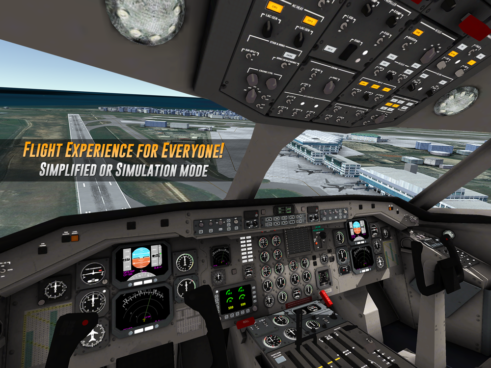 Airline Commander Flight Game App for iPhone Free Download Airline