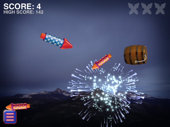 Fireworks Finger Fun iPad app afbeelding 1