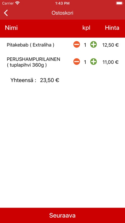 Ravintola Special Burger screenshot-3