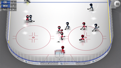 Screenshot from Stickman Ice Hockey