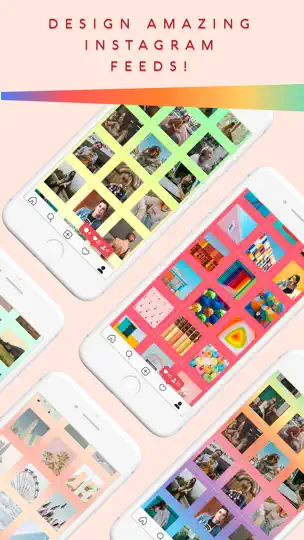 Captura de pantalla de Typic Grids For Instagram en iPhone 1