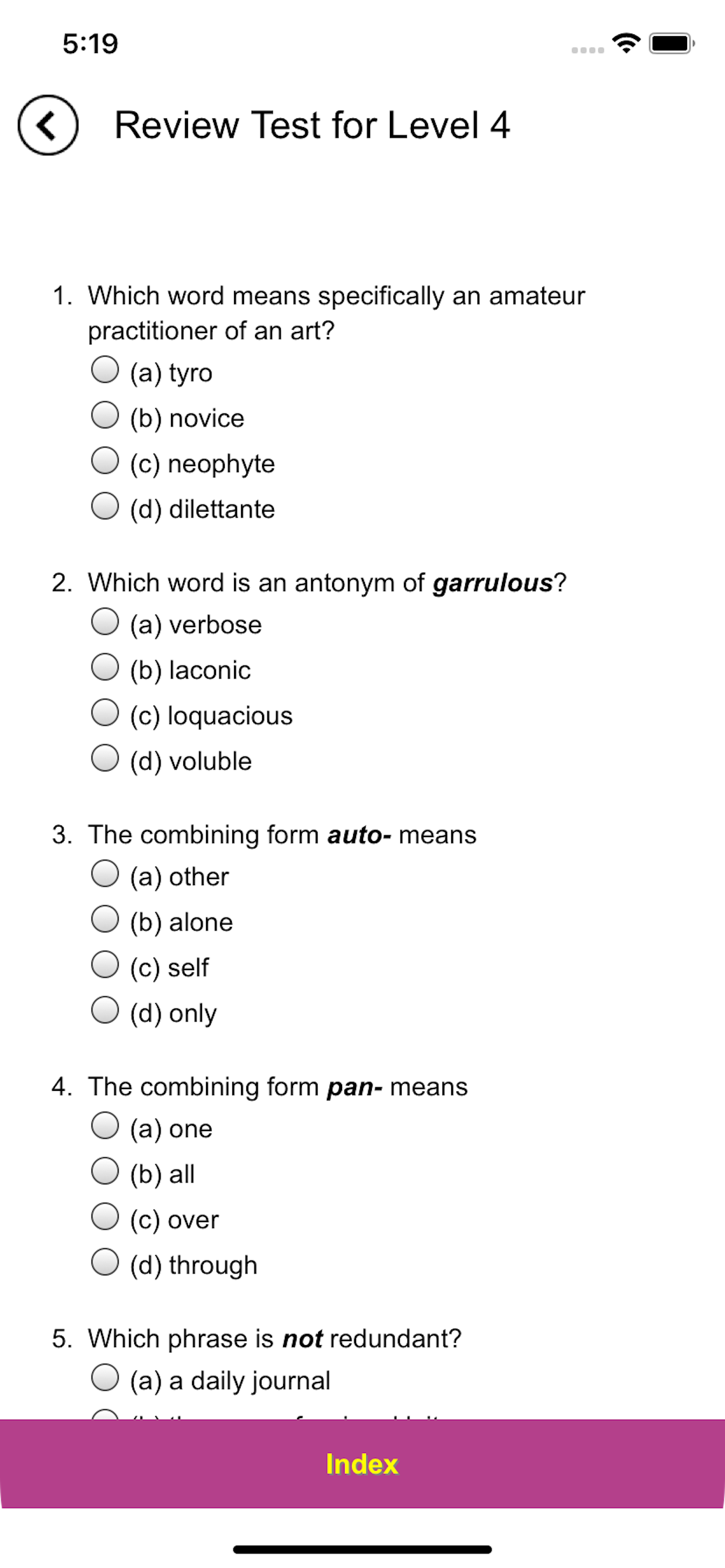 Verbal Advantage - Level 4