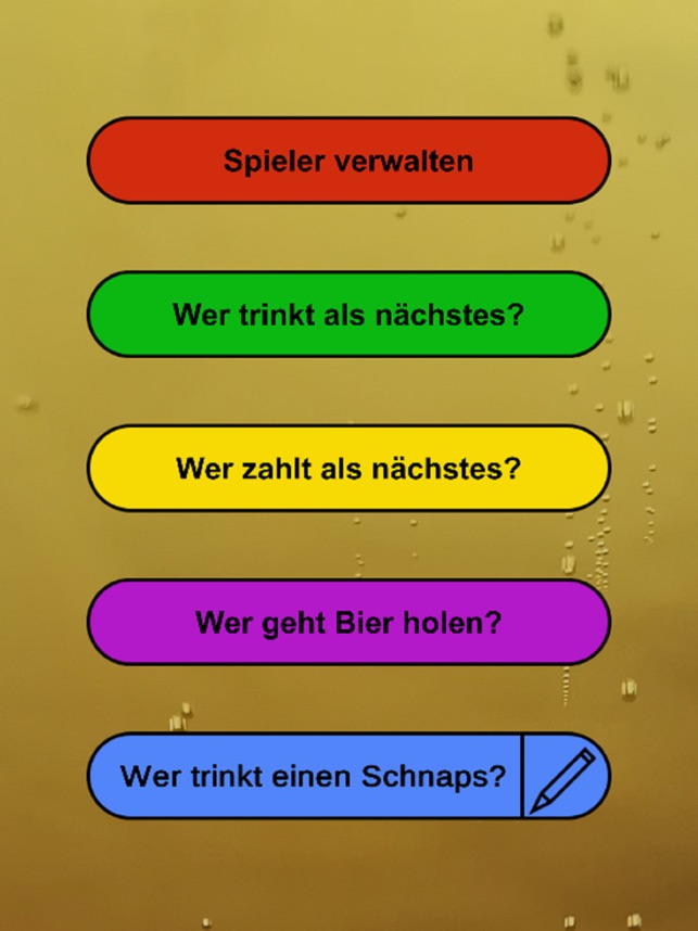 ‎Wer geht Bier holen?