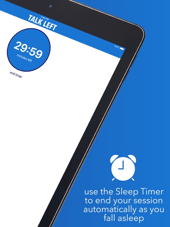 Talk Left iPad screenshot 5 - Entertainment app