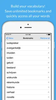 dutch dictionary & thesaurus iphone screenshot 4