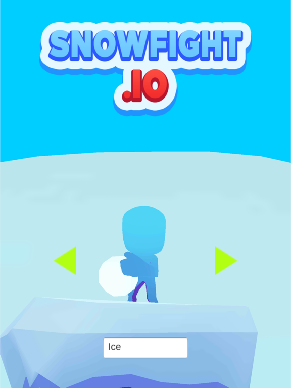 SnowFight.io 3D iPad screenshot