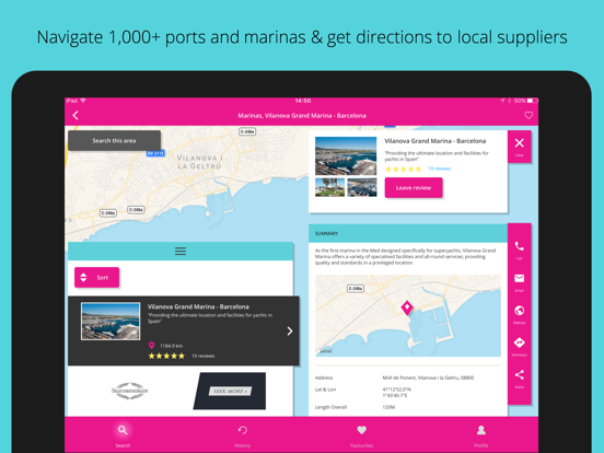 Screenshot #6 pour Yachting Pages: Yacht Services