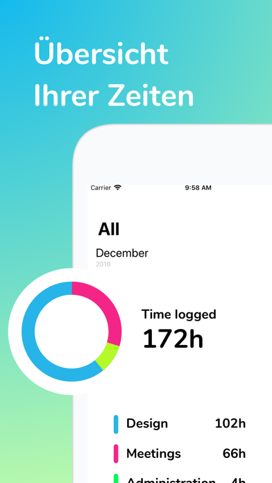 Jiffy - Arbeitszeiterfassung — Screenshot 4