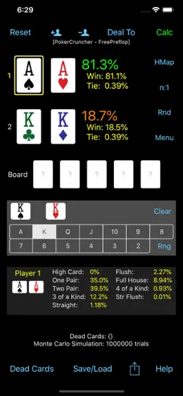 Game screenshot PokerCruncher - Preflop - Odds mod apk