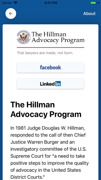 Hillman Advocacy screenshot 4