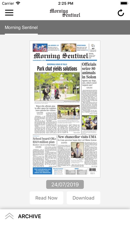 Morning Sentinel ePaper