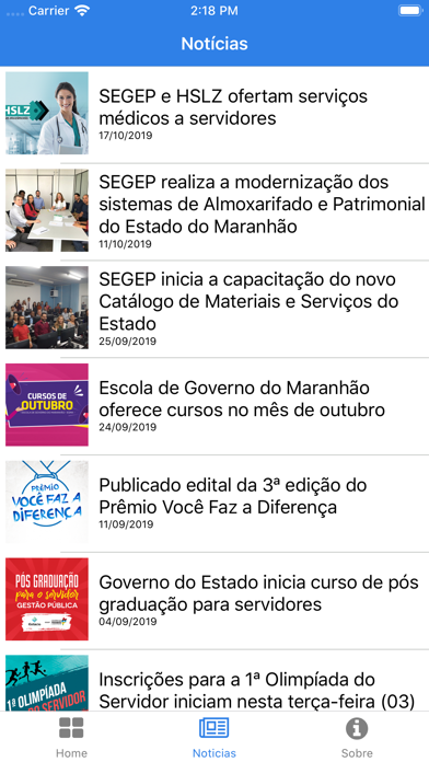 Portal do Servidor - MA Screenshot