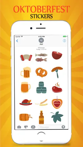 Game screenshot Oktoberfest Festival Stickers apk
