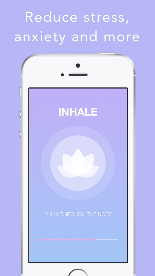 Deep calm Daily breathing app - 1.4 - (iOS)