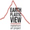 The artist Branko Šmon's „Earth Plastic View“ visualises the current volume of plastic worldwide – approx