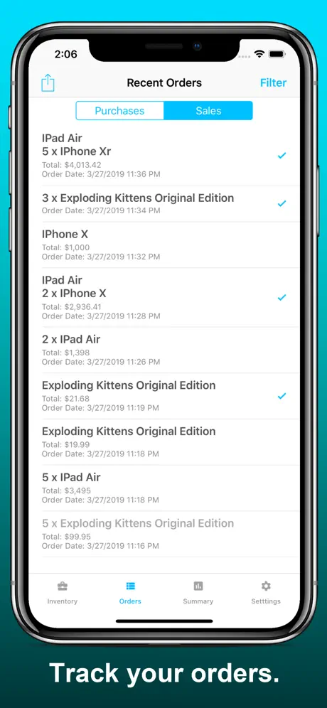Inventory Now: product tracker