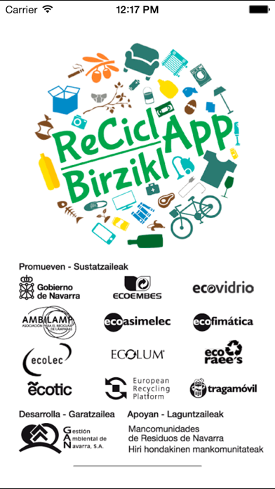 ReciclApp - BirziklApp Screenshot