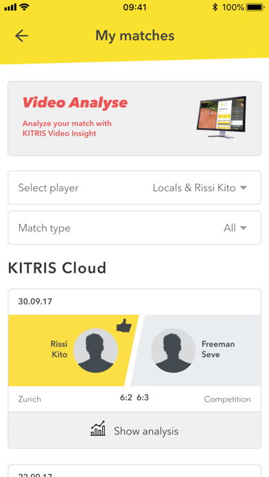 KITRIS Tennis Tracker screenshot 4