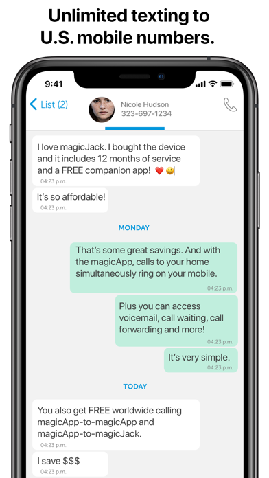 magicApp Calling & Messagingのおすすめ画像3