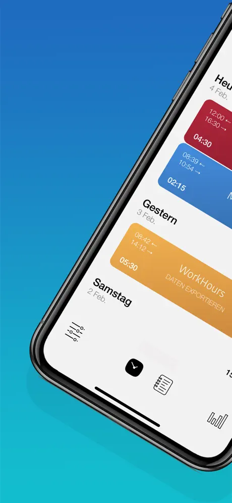 WorkHours: Zeiterfassung