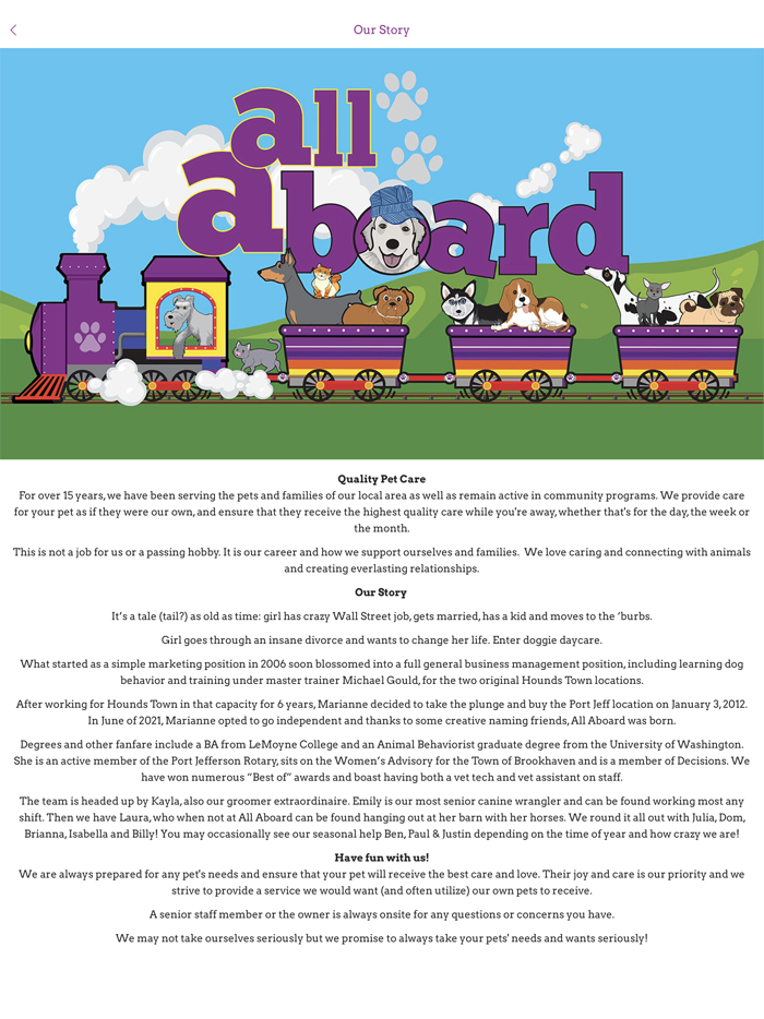 All Aboard Doggie Daycare