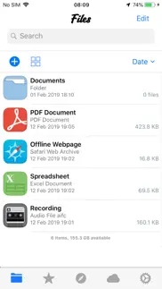 file manager & browser iphone screenshot 1