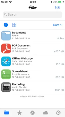 File Manager & Browser screenshot 1