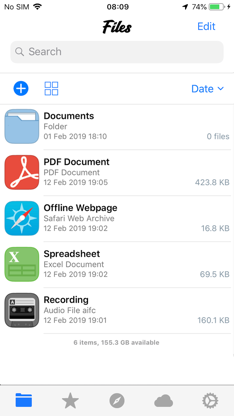 File Manager & Browser screenshot 1