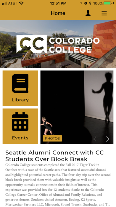 Screenshot #1 pour Colorado College