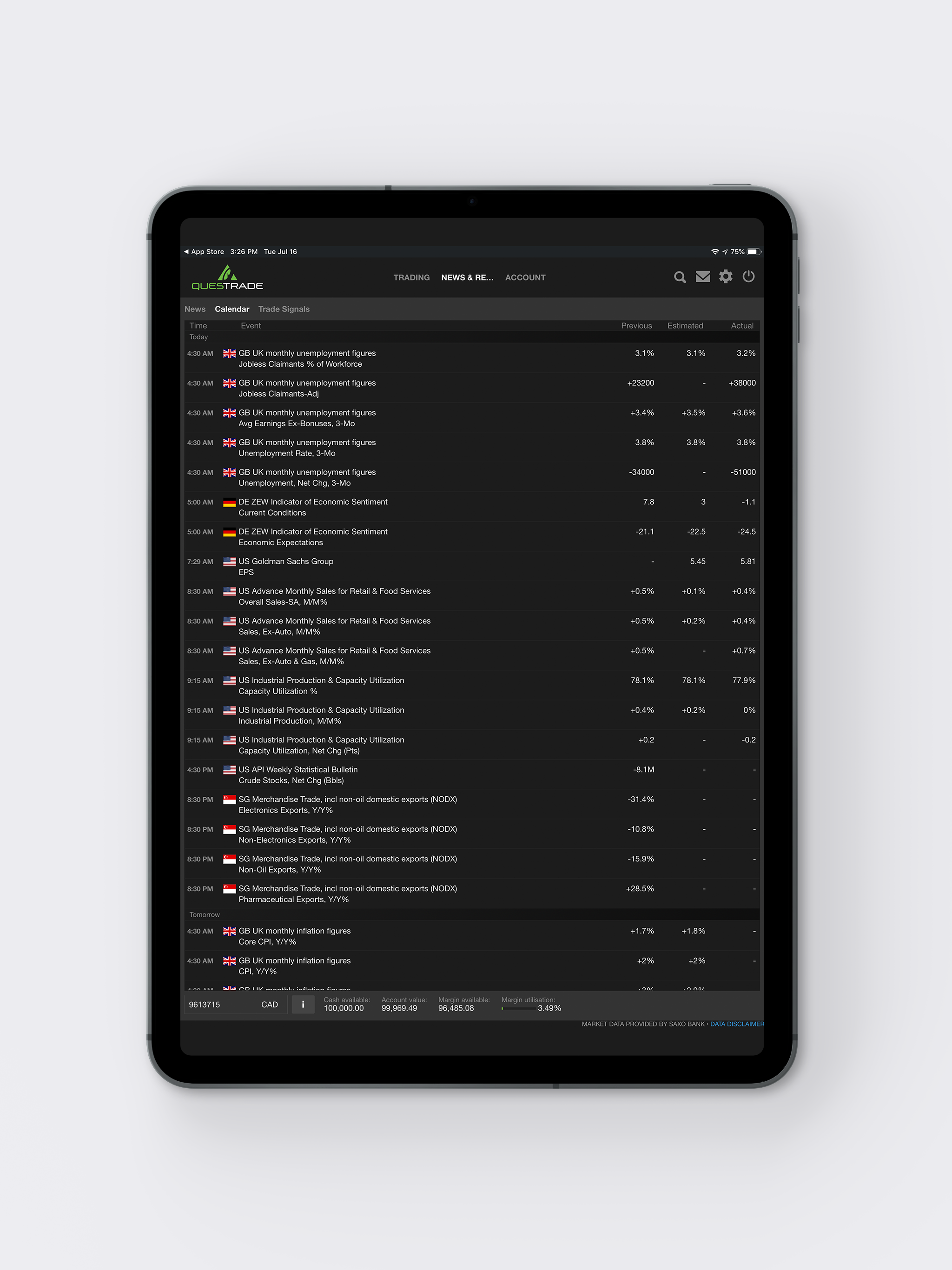 Questrade Global screenshot 5