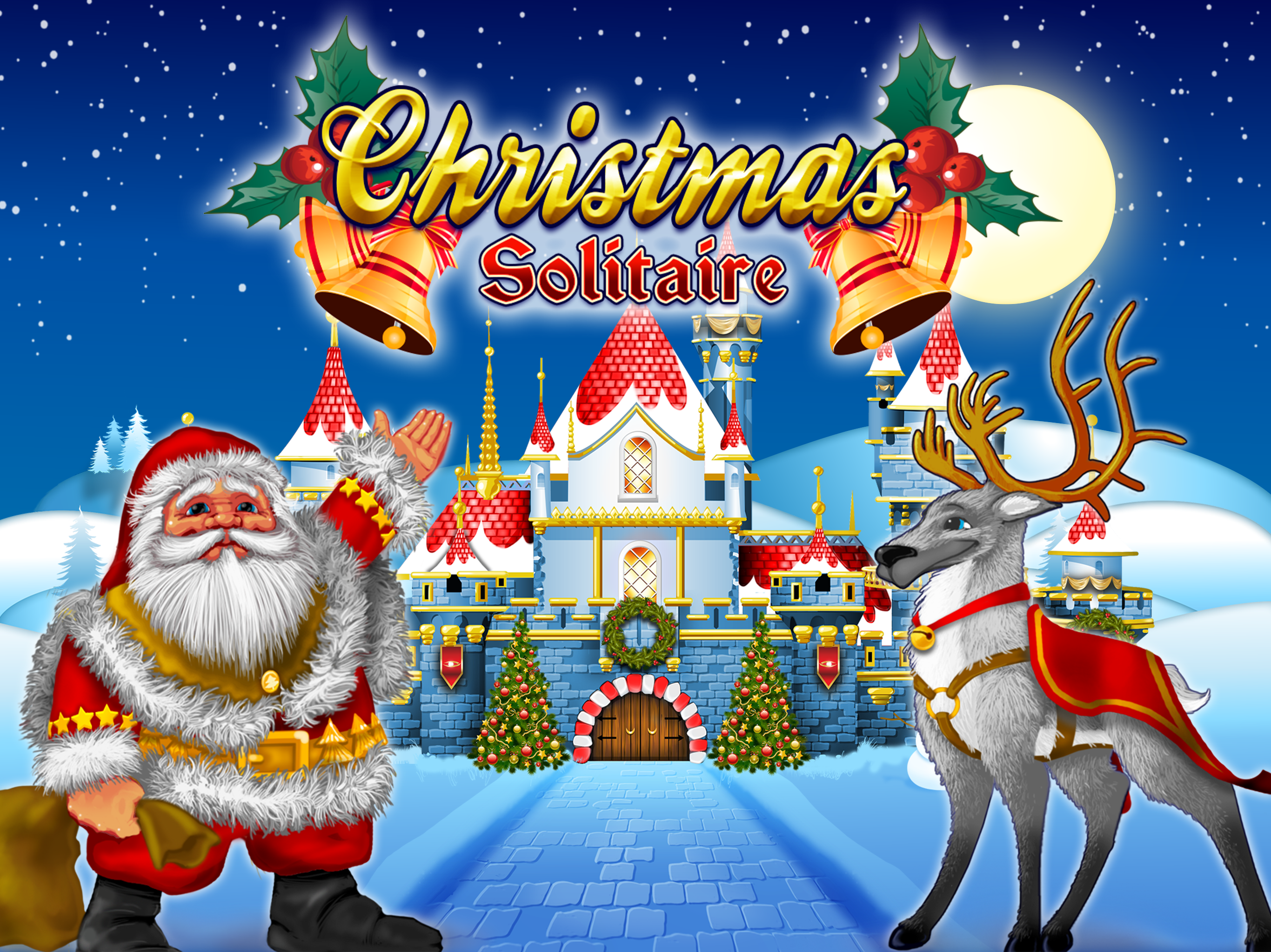 Christmas Solitaire Tri-Peaks
