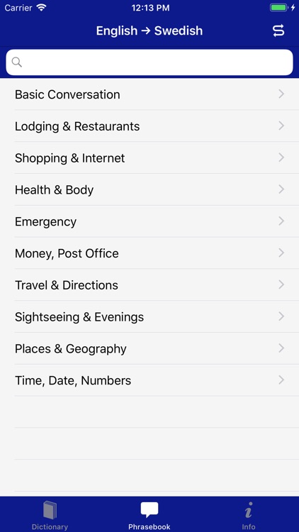 Accio Swedish-English