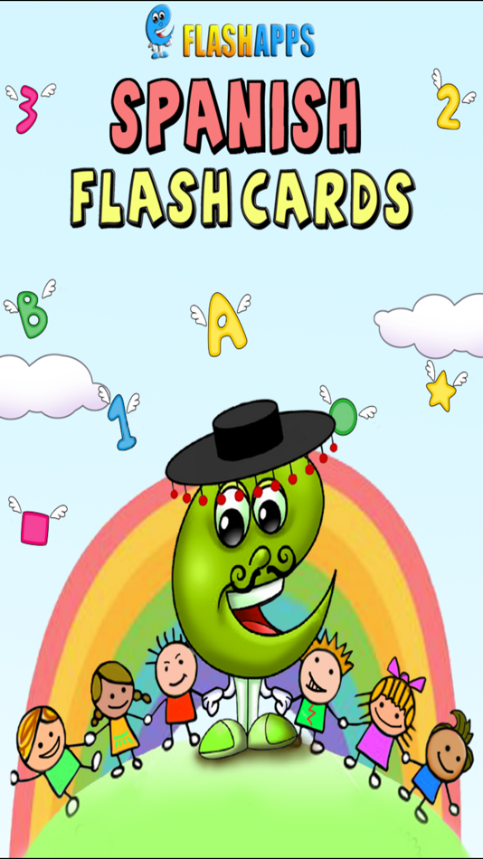 Learn Spanish Cards - 4.4 - (iOS)