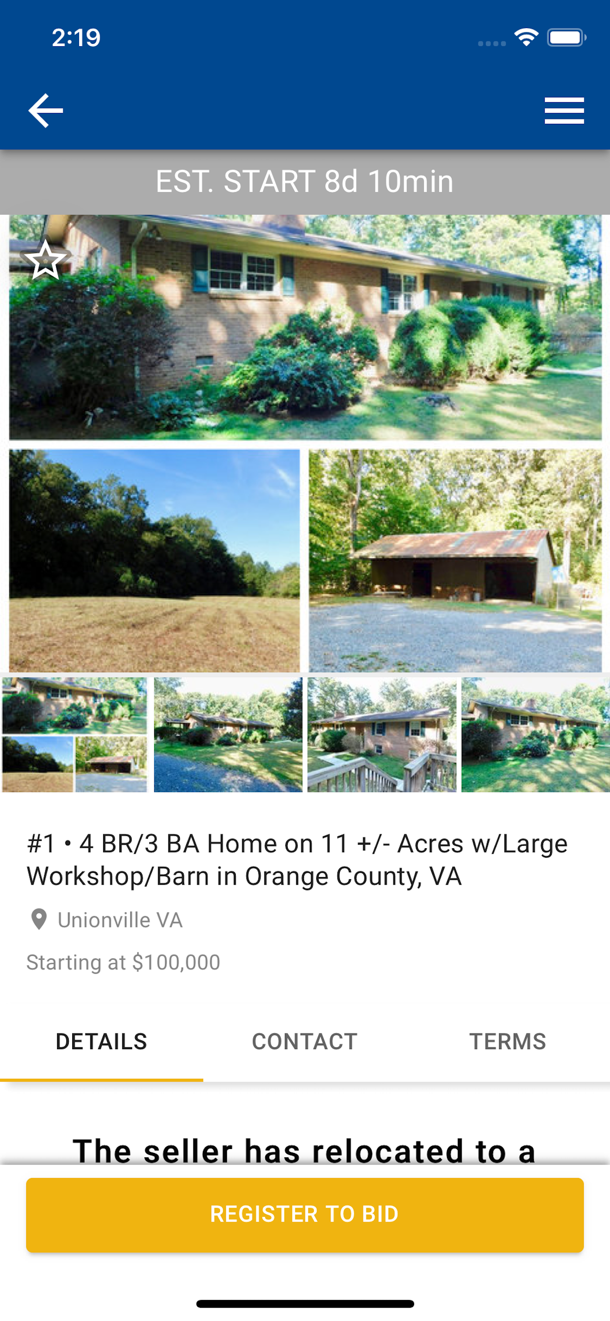 Nicholls Auction Group screenshot 4