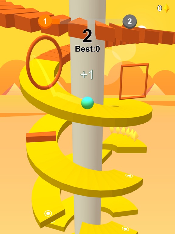 Jump Ball-Bounce On Tower Tile для iPad