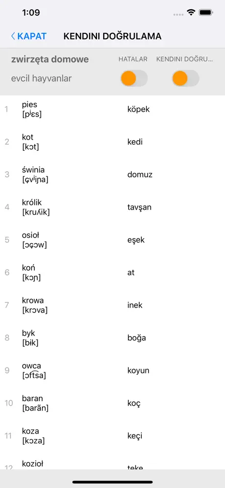 Lehçe kelimeleri öğrenin + ST