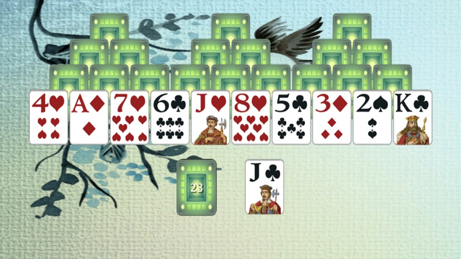 #4. Solitaire 3D Lite (iOS) 由: GrassGames
