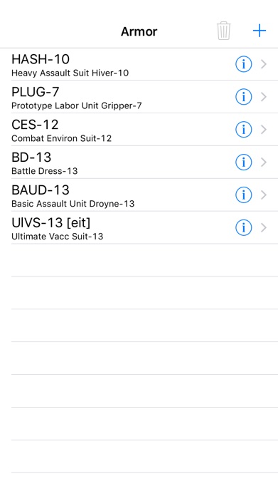 Screenshot of ArmorMaker